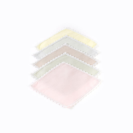 Pastel Lace Napkin Set (Set of 12)