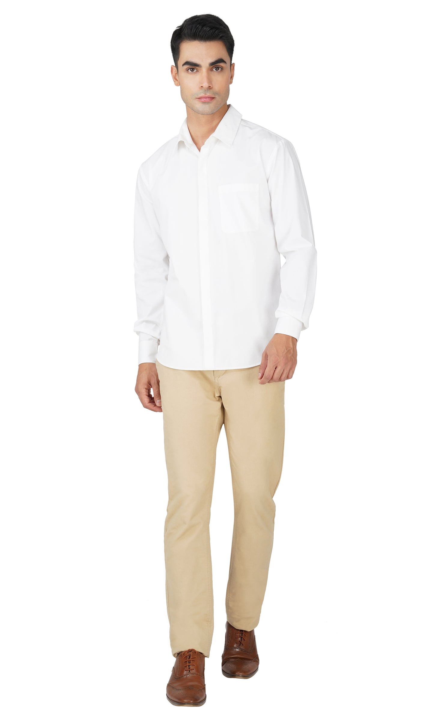 Crisp White Shirt