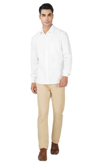 Crisp White Shirt