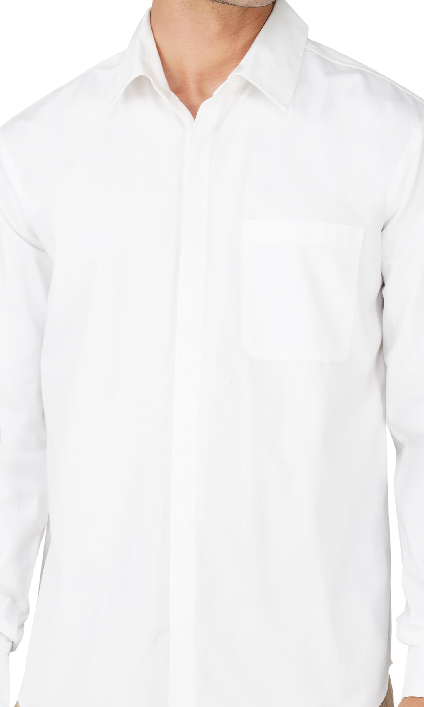 Crisp White Shirt
