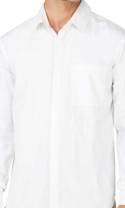 Crisp White Shirt