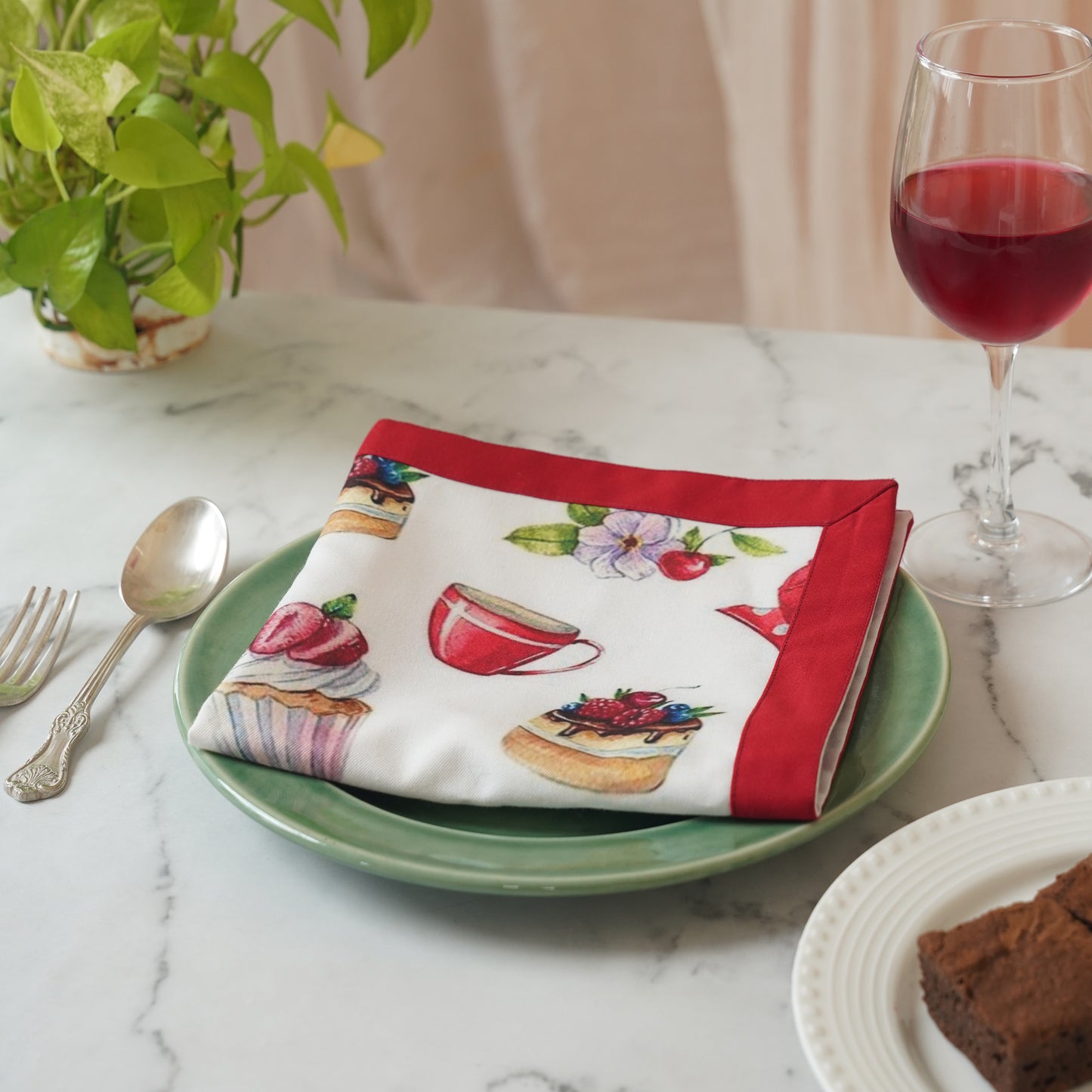 Whimsical Tea Party (Set of 4)