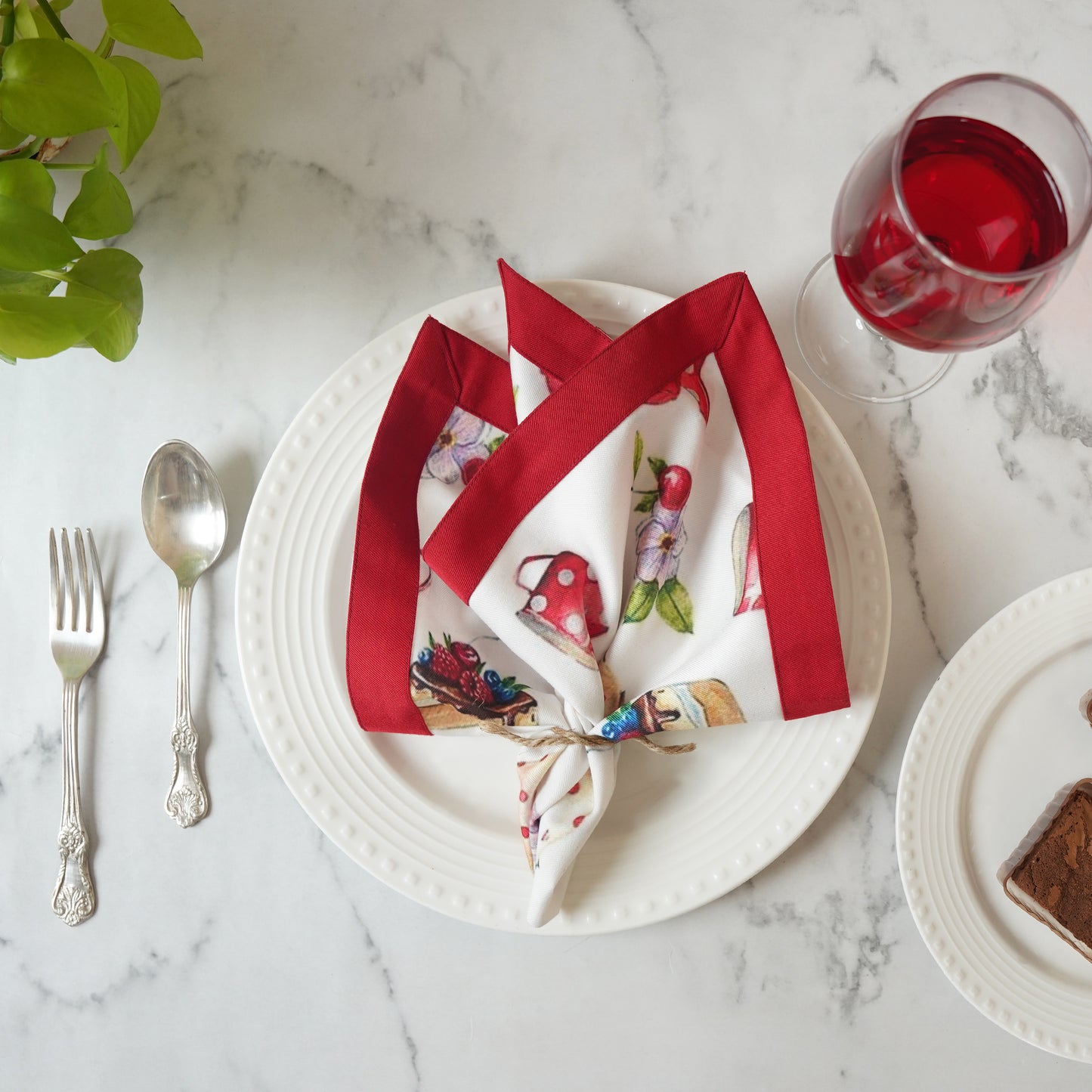 Whimsical Tea Party (Set of 4)